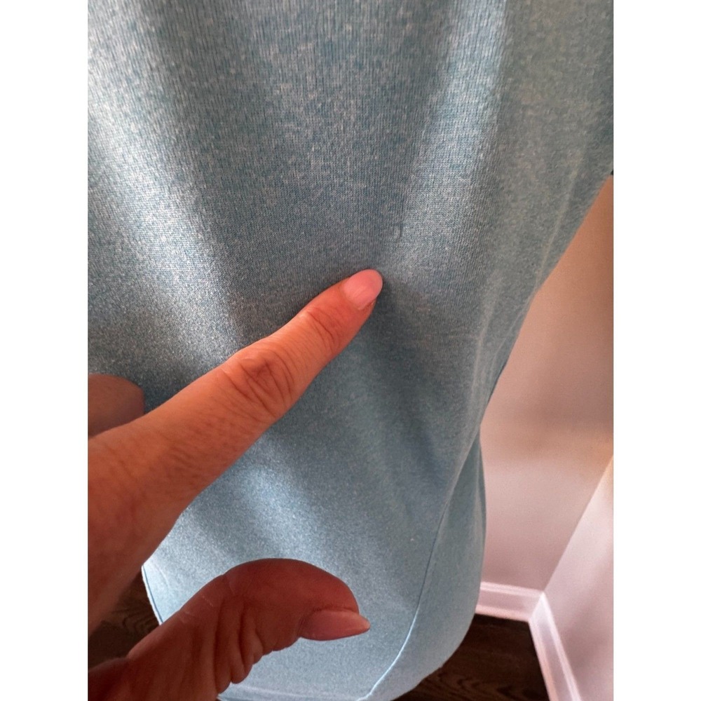 Helly Hansen X-Cool Activewear Top XS Light Blue Short Sleeve Performance Tee - Picture 5 of 7